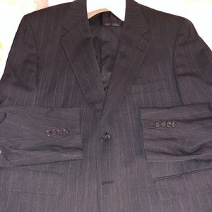 Classic navy suit